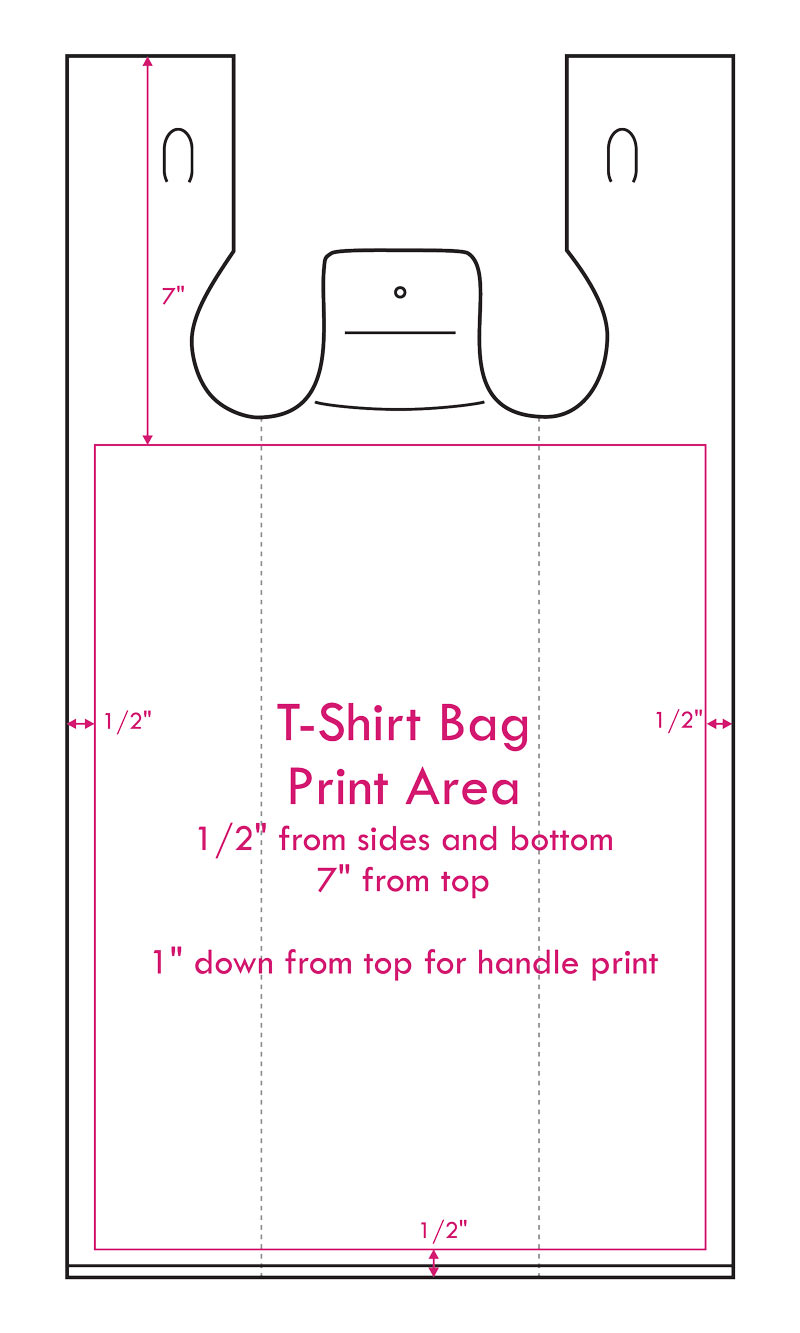White Unprinted HDPE T-Shirt Bags - 17